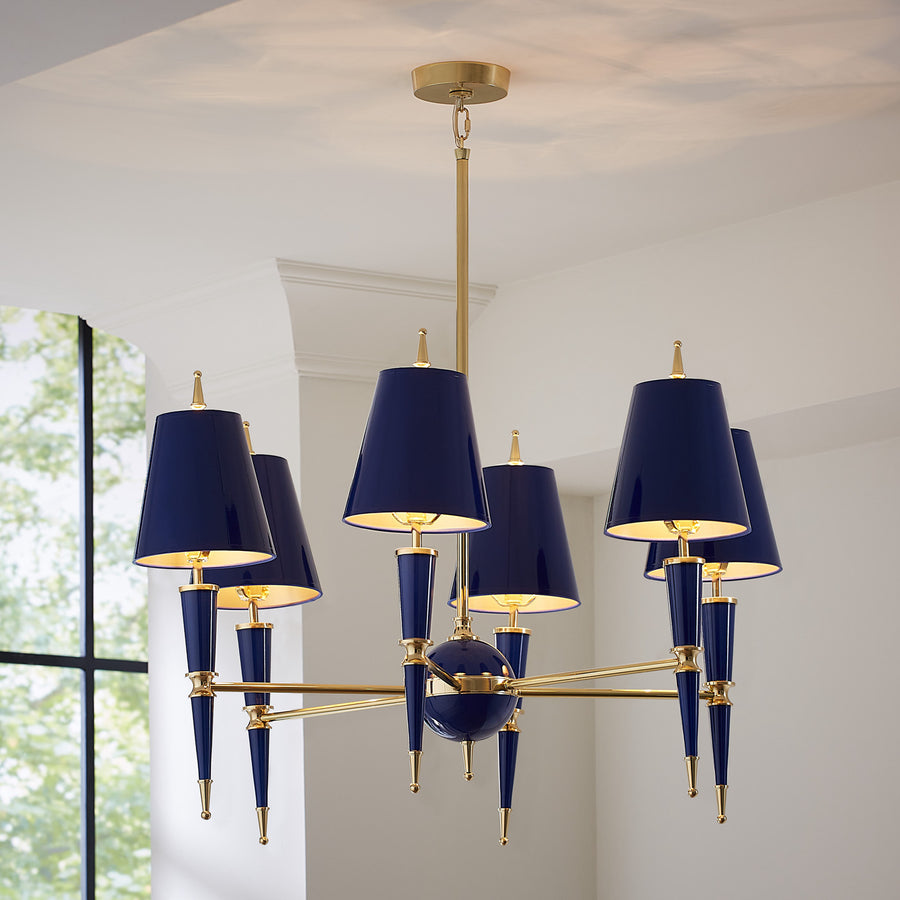 Opaque Multi-Shades Chandelier | Jonathan Adler Versailles | Oroa.com
