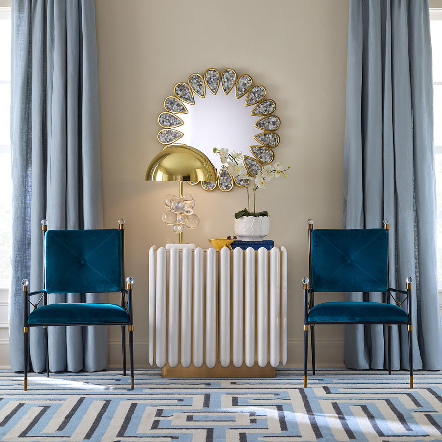 Velvet Accent Armchair | Jonathan Adler Rider | Oroa.com