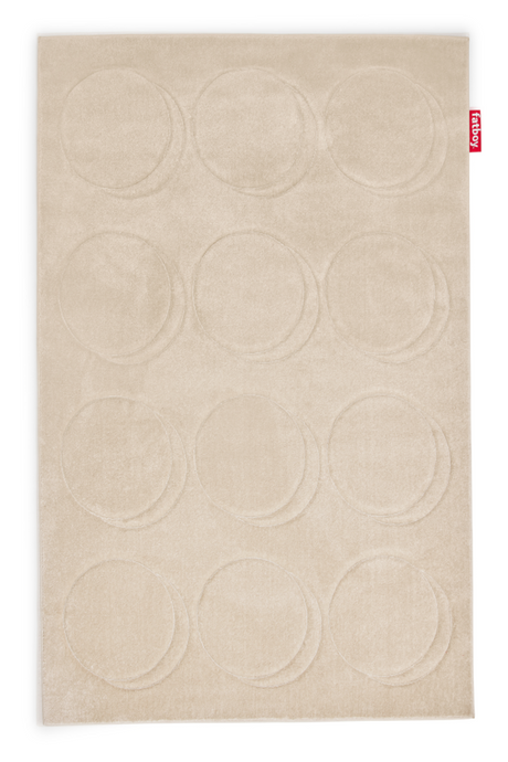 Hand-Sheared Neutral Rug 5' x 7'5" | Fatboy Dot | OROA.com