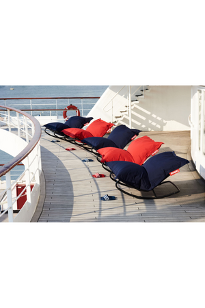 Outdoor Bean Bag With Rocking Chair | Fatboy Original + Rock 'n Roll | OROA.com