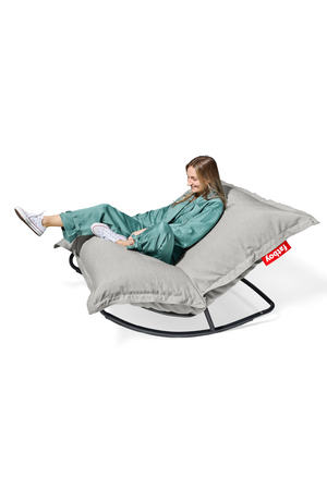 Outdoor Bean Bag With Rocking Chair | Fatboy Original + Rock 'n Roll | OROA.com