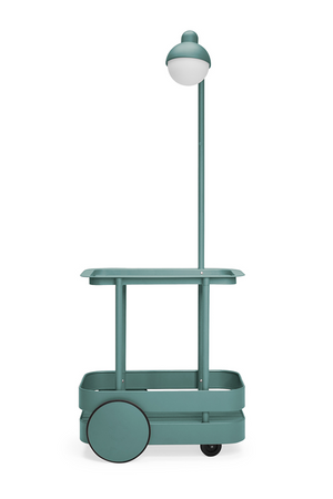 Outdoor Lighted Bar Cart | Fatboy Jolly Trolley | OROA.com