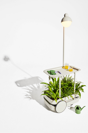 Outdoor Lighted Bar Cart | Fatboy Jolly Trolley | OROA.com