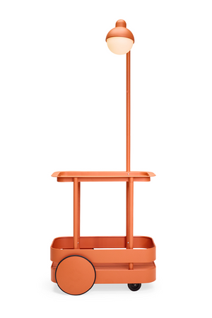 Outdoor Lighted Bar Cart | Fatboy Jolly Trolley | OROA.com