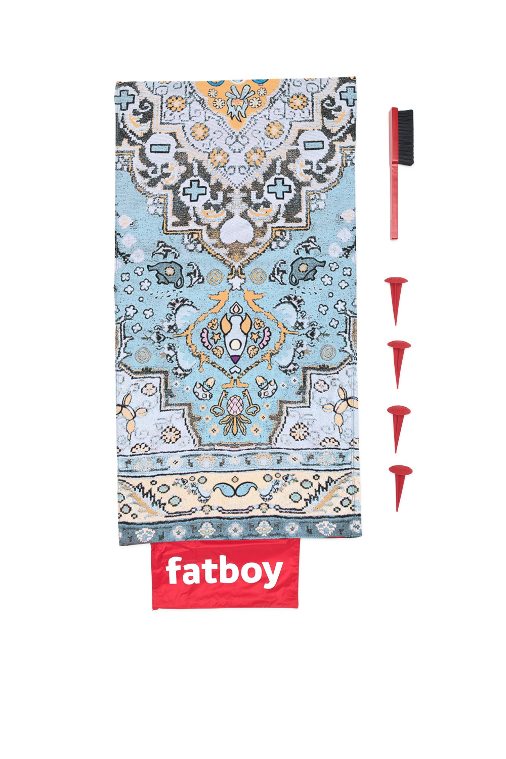 Modern Persian Outdoor Blanket | Fatboy Picnic Lounge | OROA.com