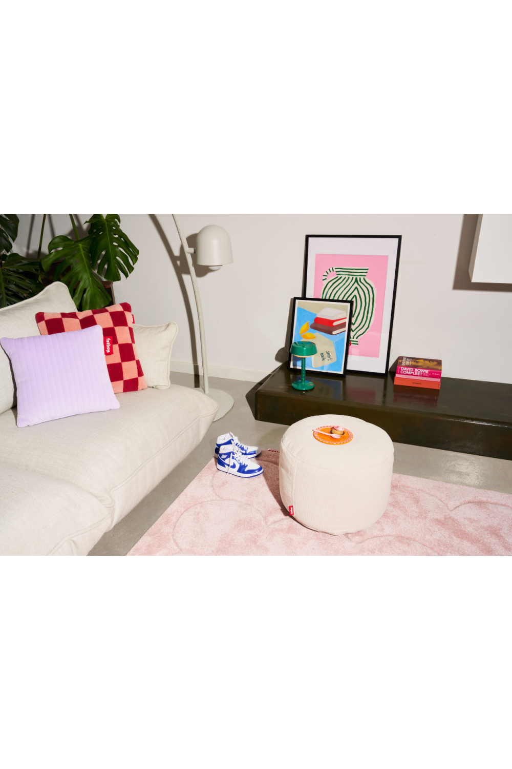 Round Ribcord Pouf | Fatboy® Point | OROA.com