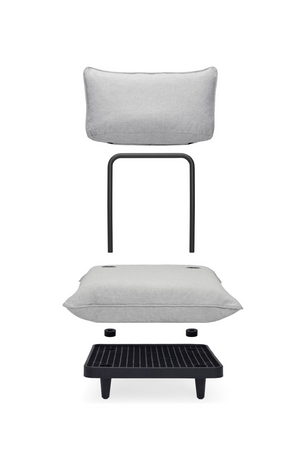 Modern Minimalist Outdoor Seat | Fatboy Paletti | OROA.com