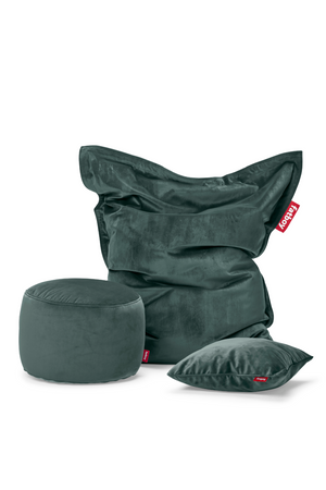 Velvet Lounge Bean Bag | Fatboy Original Slim | OROA.com