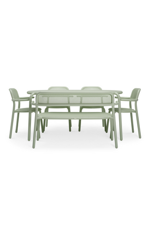 Contemporary Outdoor Dining Table | Fatboy Toni | OROA.com