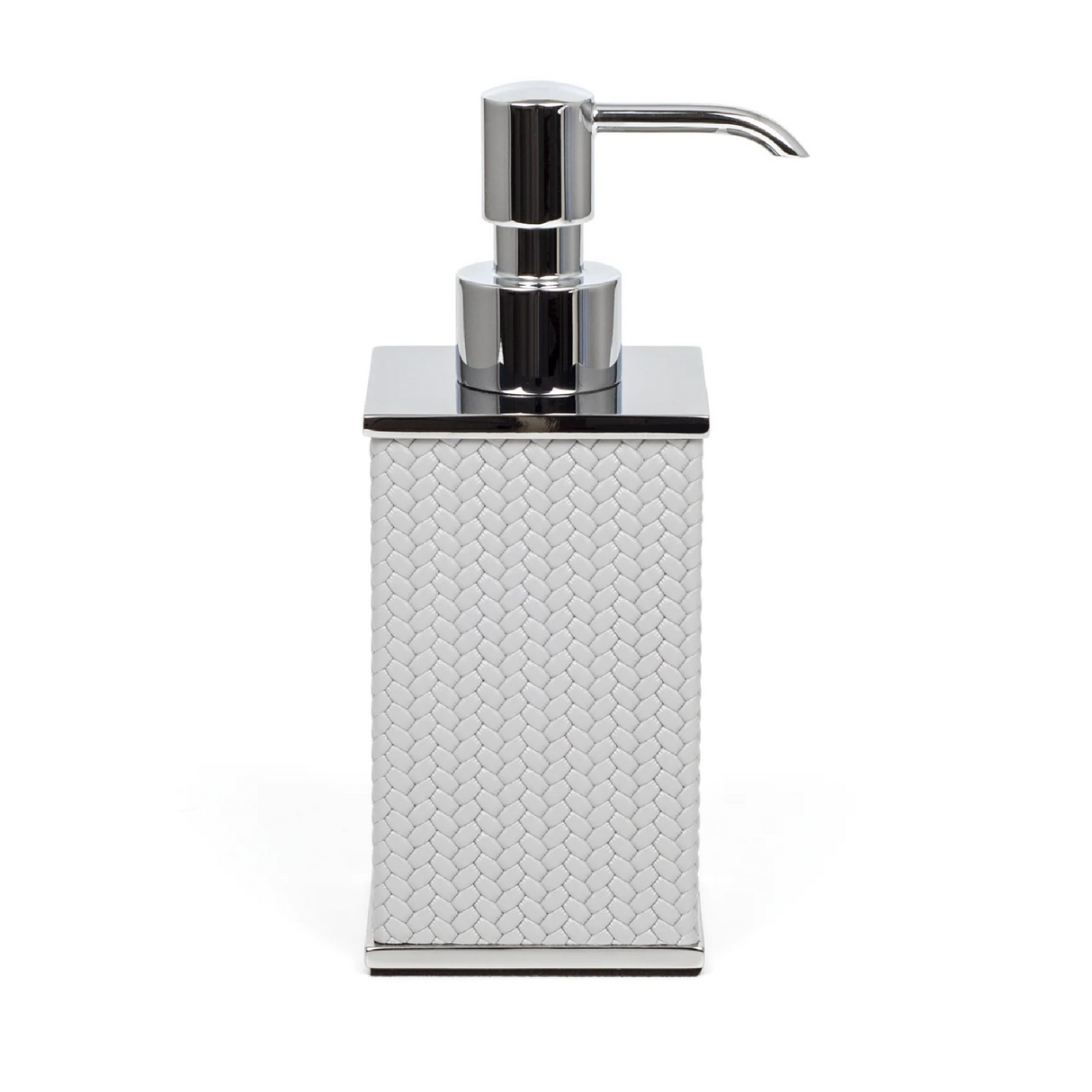 Square Leather Soap Dispenser | Pinetti Olimpia | OROA.com