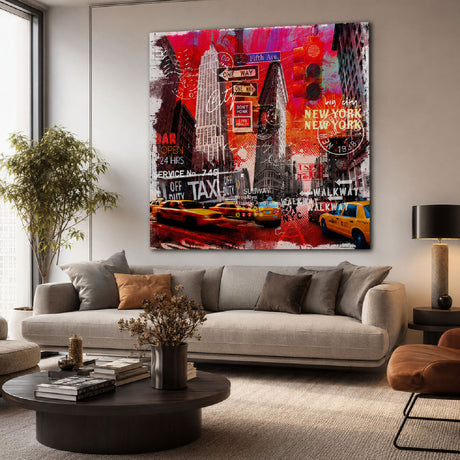   Colorful Urban Scene Photographic Art | Oroa.com