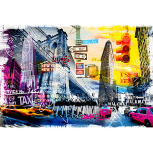   Colorful City Photographic Art | Oroa.com