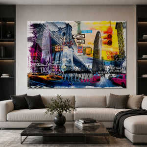   Colorful City Photographic Art | Oroa.com