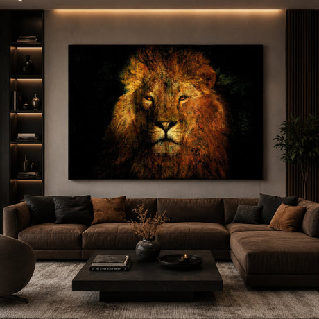   Jungle King Headshot Photographic Art | Oroa.com