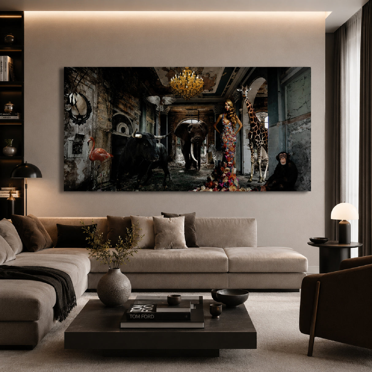   Beasts & Lady Photographic Art | Oroa.com
