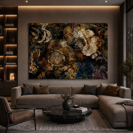   Brown Leaves Photographic Art | Oroa.com