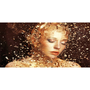   Gold Surrealistic Woman Photographic Art | Oroa.com