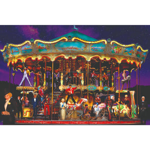   Celebrities On A Carousel Photographic Art | Oroa.com