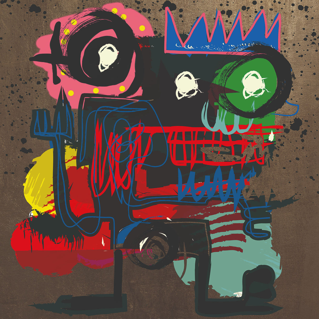   Multicolored Modern Abstract Art | Oroa.com