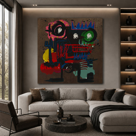   Multicolored Modern Abstract Art | Oroa.com