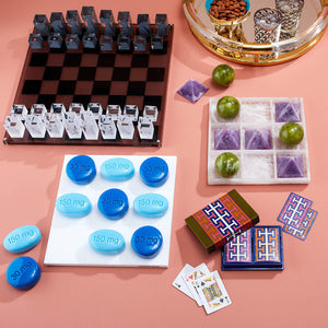 Acrylic Tic-Tac-Toe Set | Jonathan Adler | OROA.com