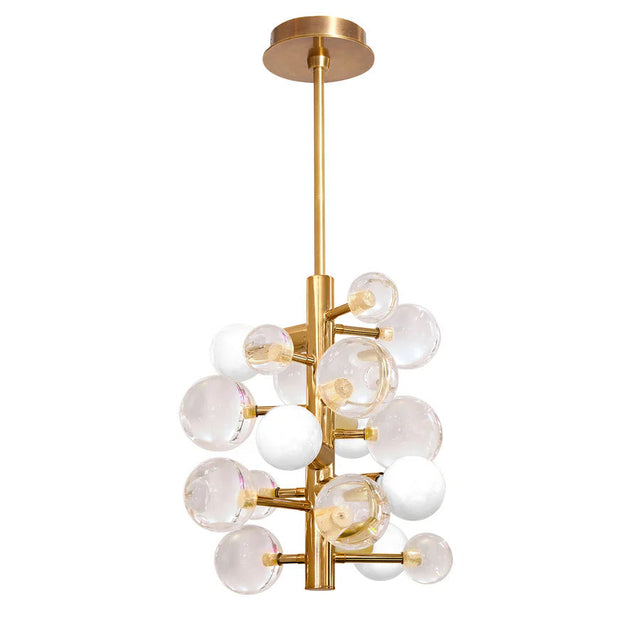 Clear Orbs Five-Light Chandelier | Jonathan Adler Globo | Oroa.com