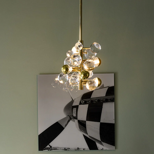 Clear Orbs Five-Light Chandelier | Jonathan Adler Globo | Oroa.com