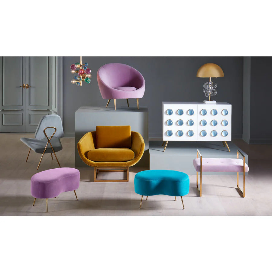 Clear Orbs Five-Light Chandelier | Jonathan Adler Globo | Oroa.com