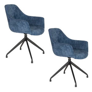   Modern furniture - Upholstered Quadrupod Accent Armchairs (2) - www.oroa.com | Oroa.com