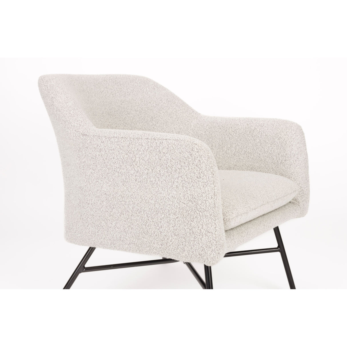   Modern furniture - Beige Fabric Lounge Chair - www.oroa.com | Oroa.com