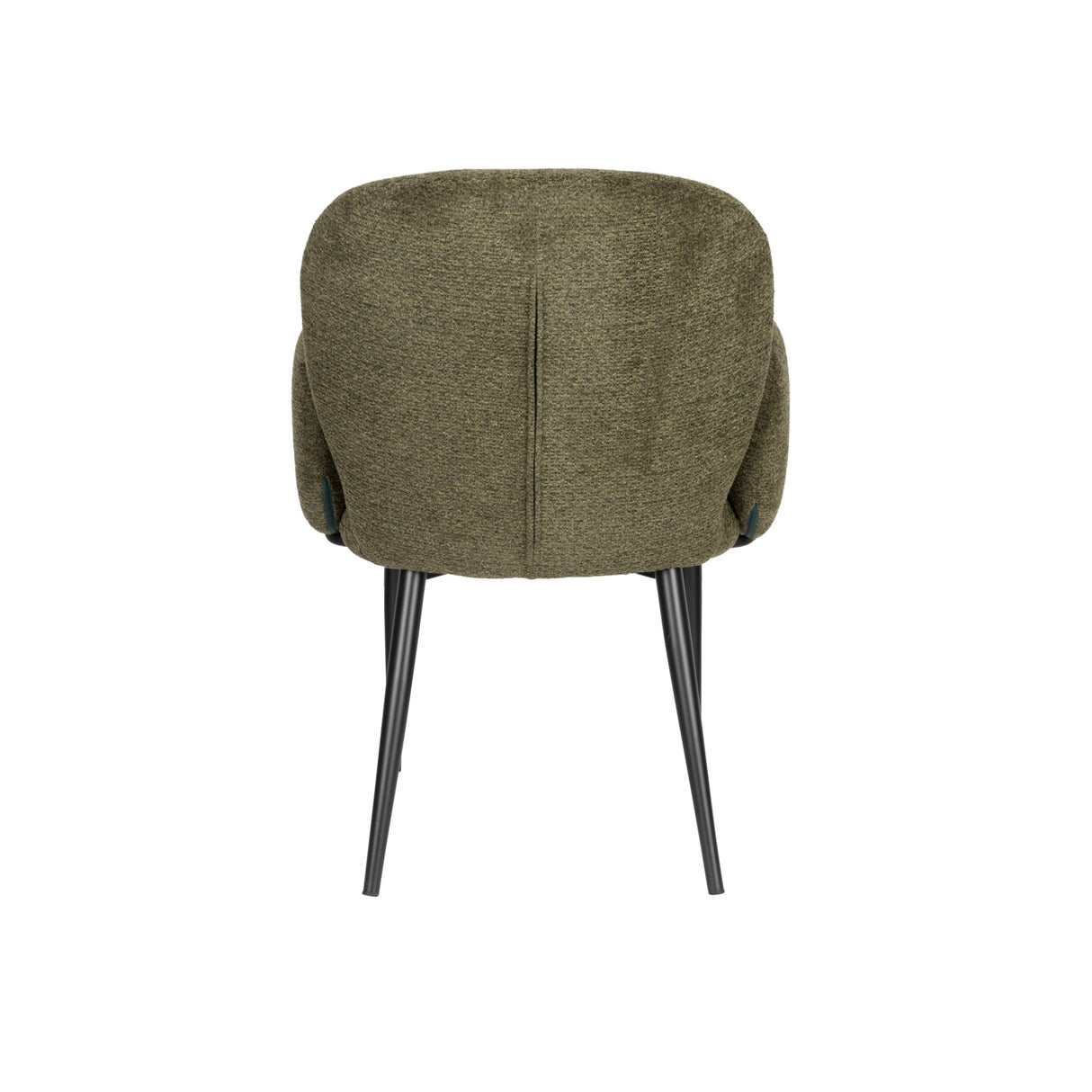   Modern furniture - Green Fabric Dining Armchairs (2) - www.oroa.com | Oroa.com