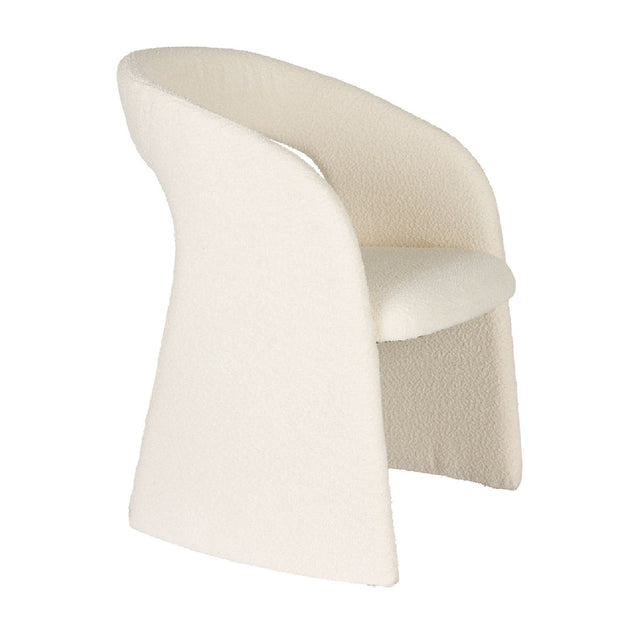 Modern furniture - Beige Open-Back Accent Chair - www.oroa.com
