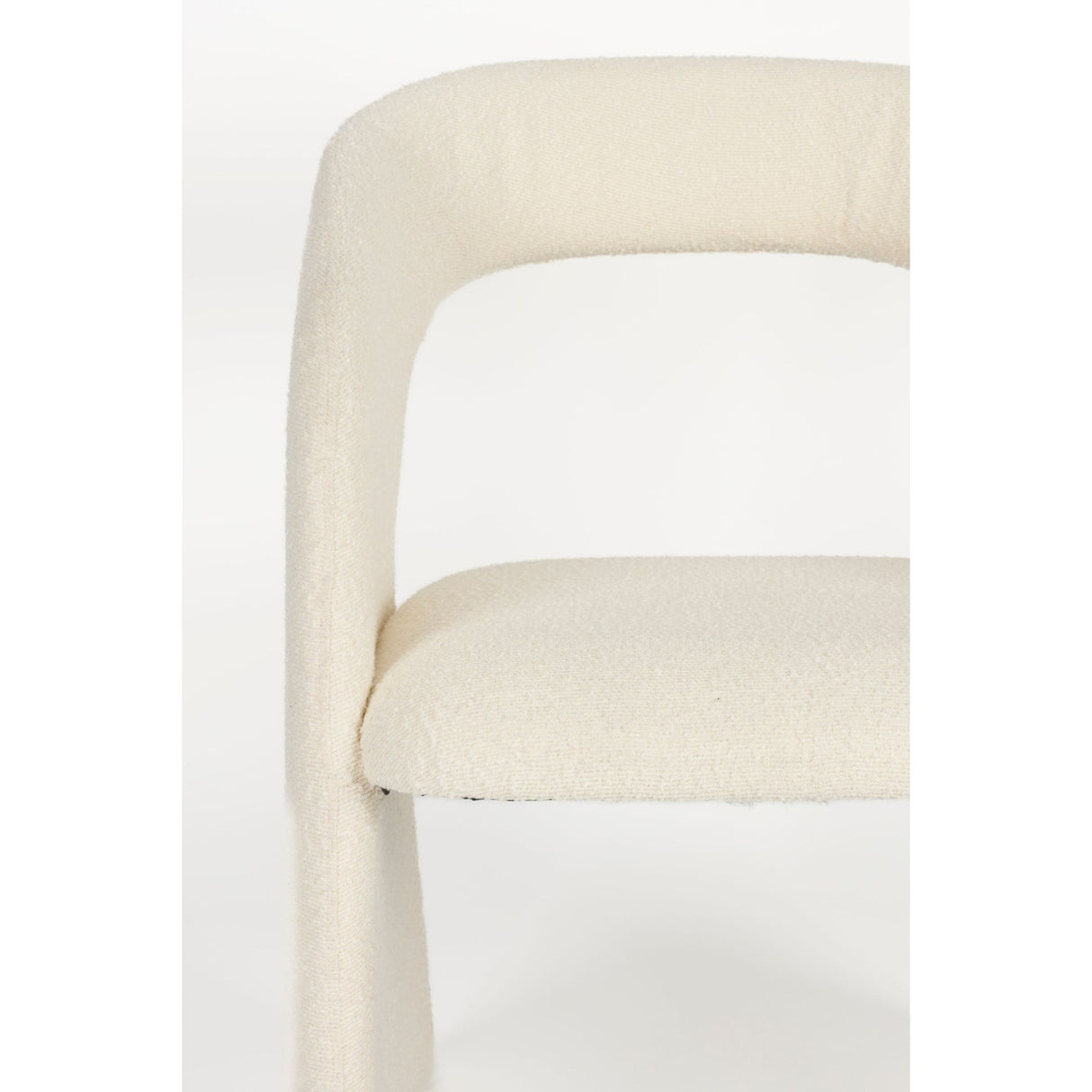   Modern furniture - Beige Open-Back Accent Chair - www.oroa.com | Oroa.com