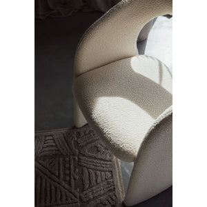   Modern furniture - Beige Open-Back Accent Chair - www.oroa.com | Oroa.com