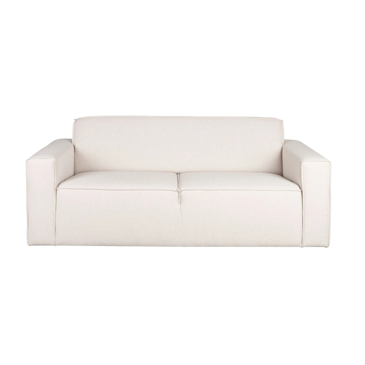   Modern furniture - White Fabric 2.5-Seater Sofa - www.oroa.com | Oroa.com