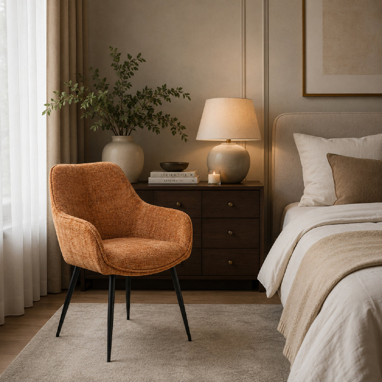   Modern furniture - Fabric Accent Armchairs (2) - www.oroa.com | Oroa.com