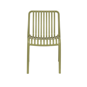   Molded Outdoor Stackable Chairs (4) | Oroa.com