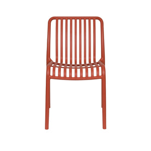   Molded Outdoor Stackable Chairs (4) | Oroa.com