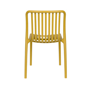   Molded Outdoor Stackable Chairs (4) | Oroa.com