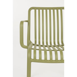   Modern European furniture - Colored Stackable Outdoor Dining Armchairs (4) - www.oroa.com | Oroa.com