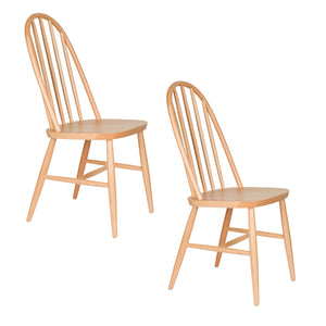   Modern furniture - Beech Wood Dining Chairs (2) - www.oroa.com | Oroa.com