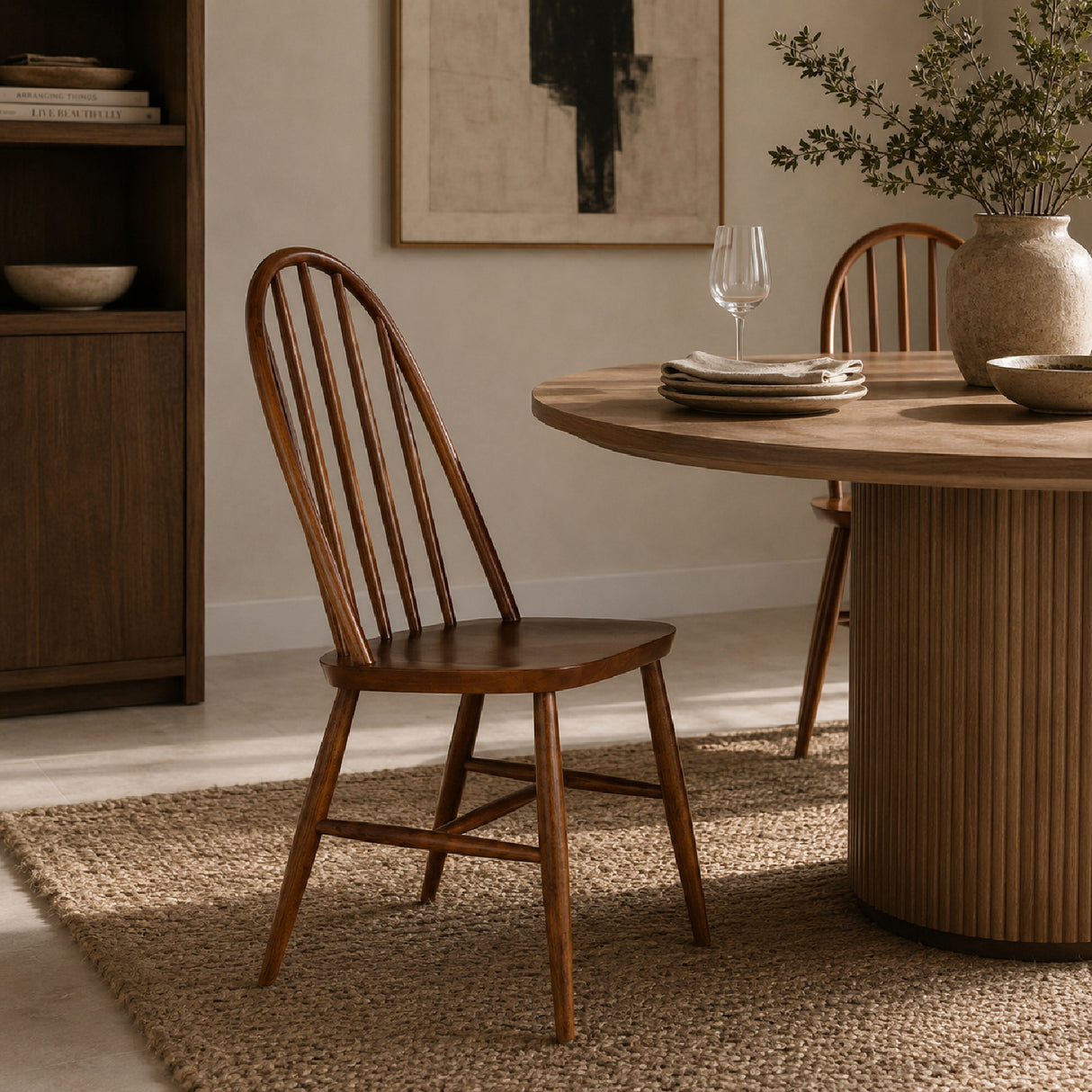   Modern furniture - Beech Wood Dining Chairs (2) - www.oroa.com | Oroa.com