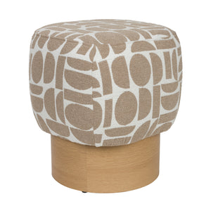   Modern furniture - Patterned Fabric Stool - www.oroa.com | Oroa.com