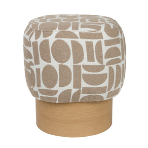   Modern furniture - Patterned Fabric Stool - www.oroa.com | Oroa.com