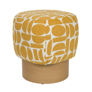   Modern furniture - Patterned Fabric Stool - www.oroa.com | Oroa.com