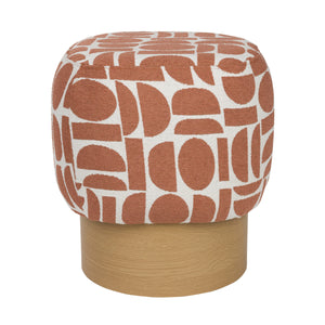   Modern furniture - Patterned Fabric Stool - www.oroa.com | Oroa.com
