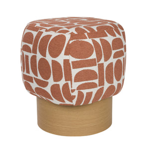   Modern furniture - Patterned Fabric Stool - www.oroa.com | Oroa.com