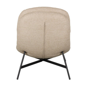   Modern furniture - Beige Tufted Lounge Chair - www.oroa.com | Oroa.com