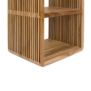   Modern furniture - Slatted Teak Shelf - www.oroa.com | Oroa.com