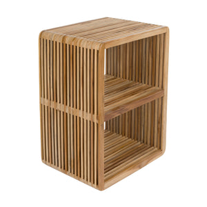   Modern furniture - Slatted Teak Shelf - www.oroa.com | Oroa.com